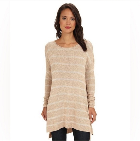 Free People Tops - Free People Shipping News Tunic Sweater in Ballet Combo Size Small